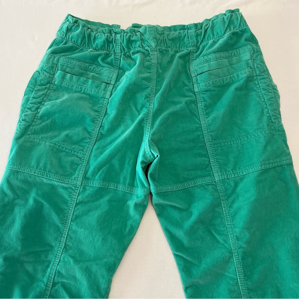 We The Free Angelo Pull On Cord Jogger Corduroy Waist Tie Snap Cuffs Green Pants - Picture 7 of 13